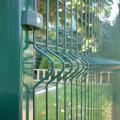 2X4 inch galvanized v folds protective welded wire mesh fence